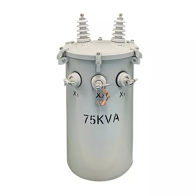 Hvordan forbedrer en 75KVA stangmontert transformator kraftfordelingen?